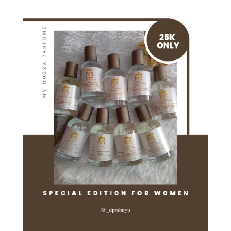 Parfum My Mozza Parfum wanita Parfum viral Parfum Queen