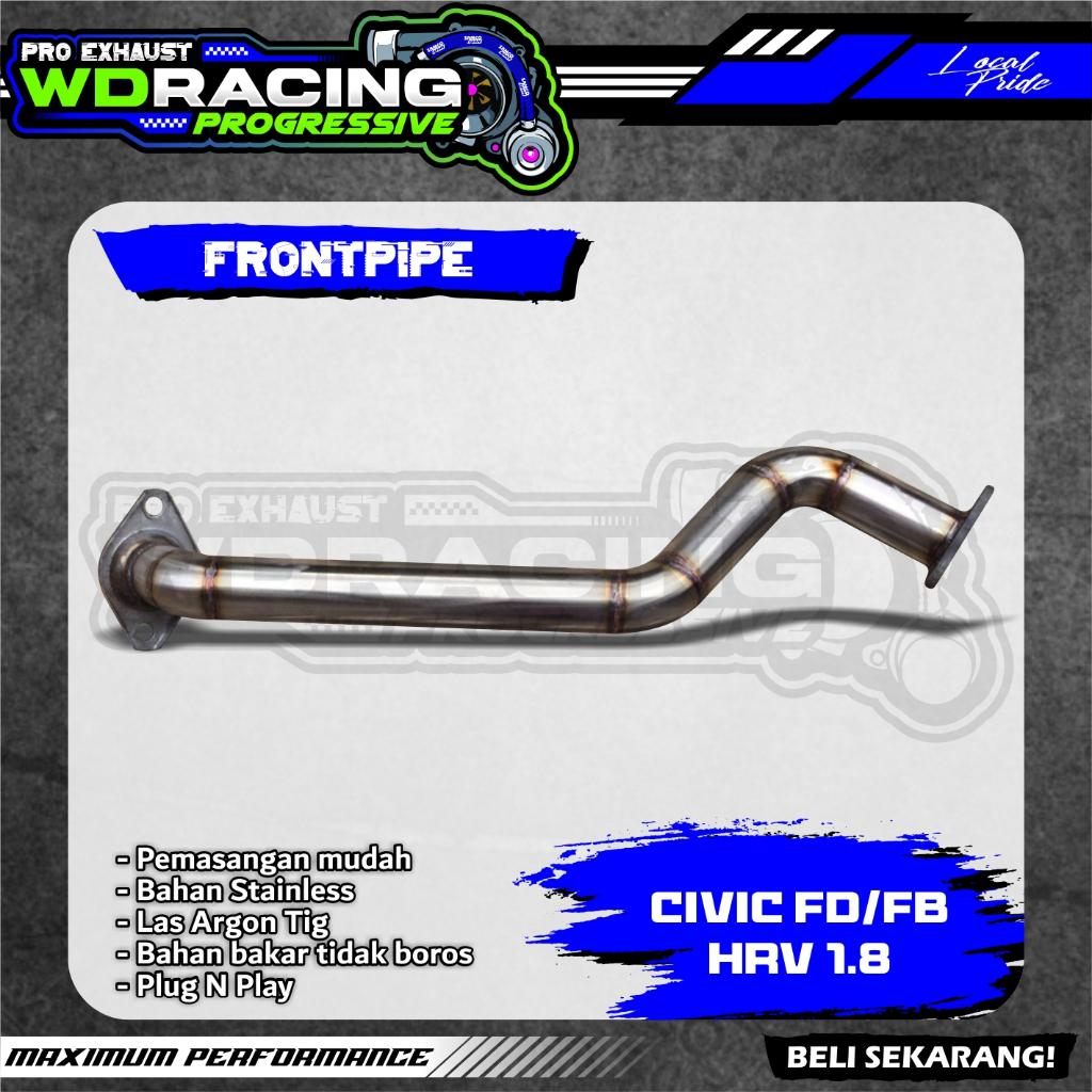FRONTPIPE CIVIC FD1 FD2 CRV 1.8