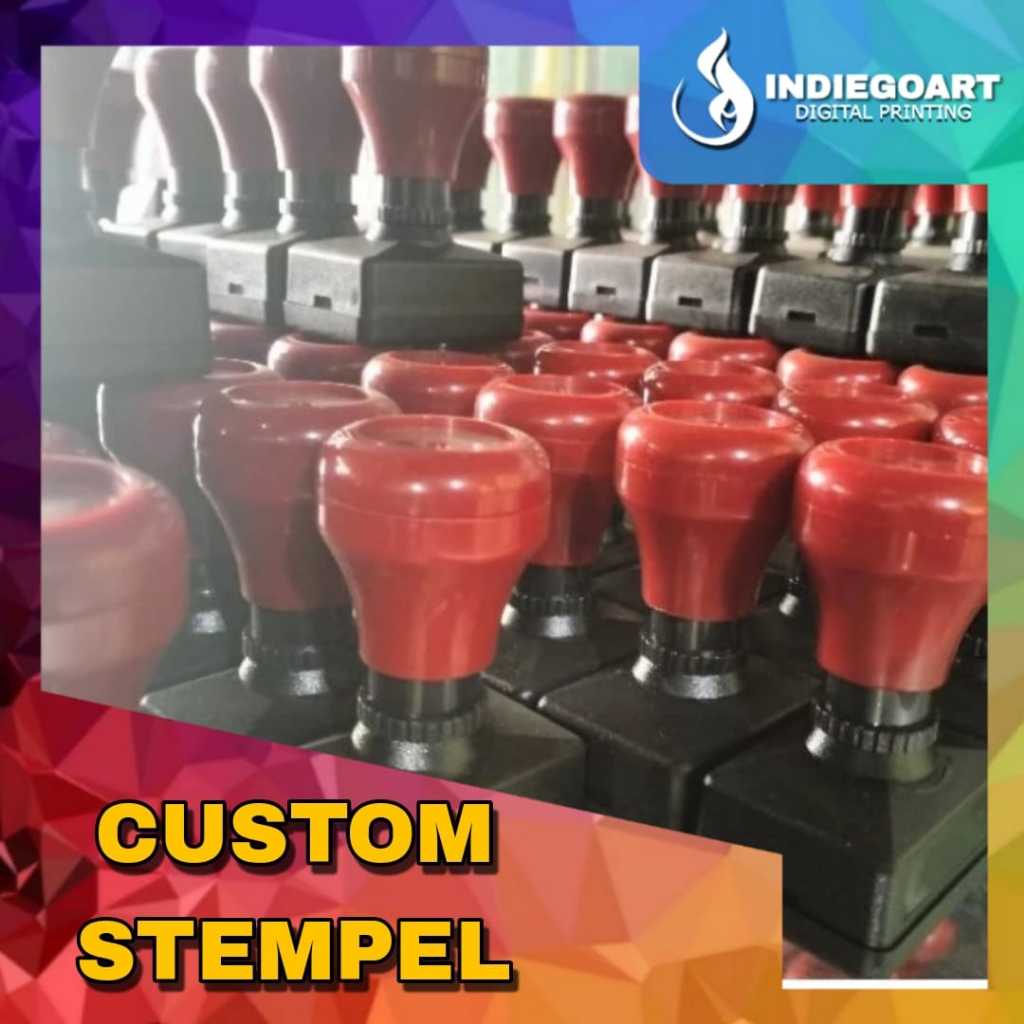 

Stempel flash berbagai ukuran dan warna bisa desain custom