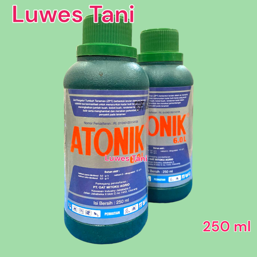 Atonik 6.0 L 250 ml pupuk daun