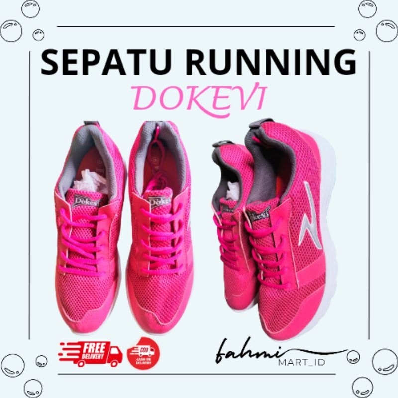 SEPATU RUNNING Size 42 / SEPATU DOKEVI / SEPATU CEWEK