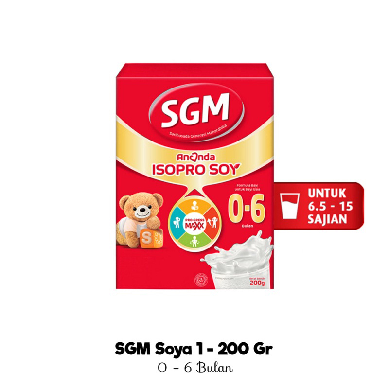 SGM Soya 0 - 6 Bulan 200g