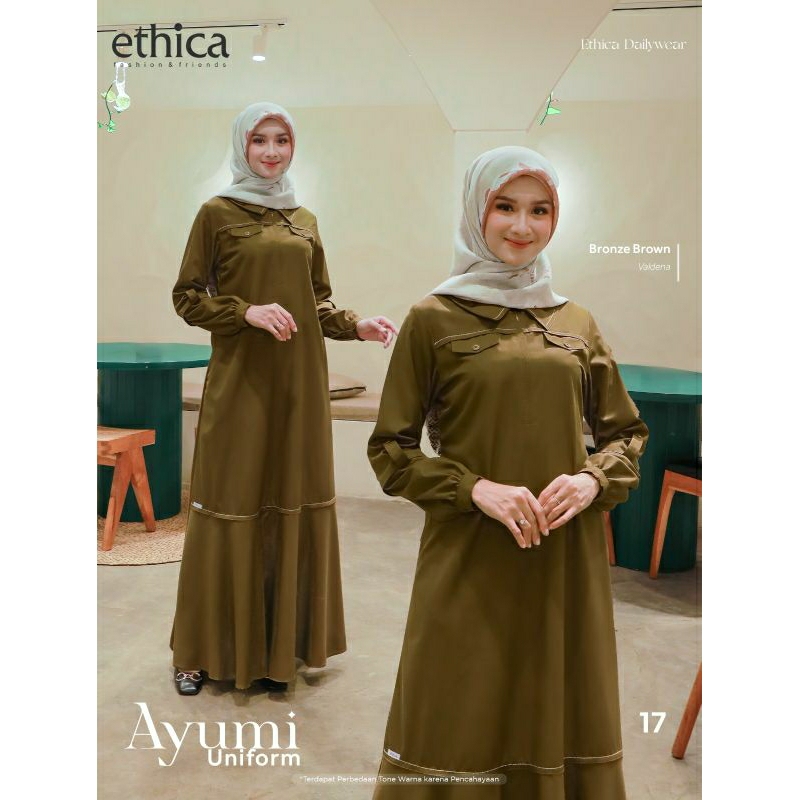 AYUMI UNIFORM 17 BRONZE BROWN BY ETHICA