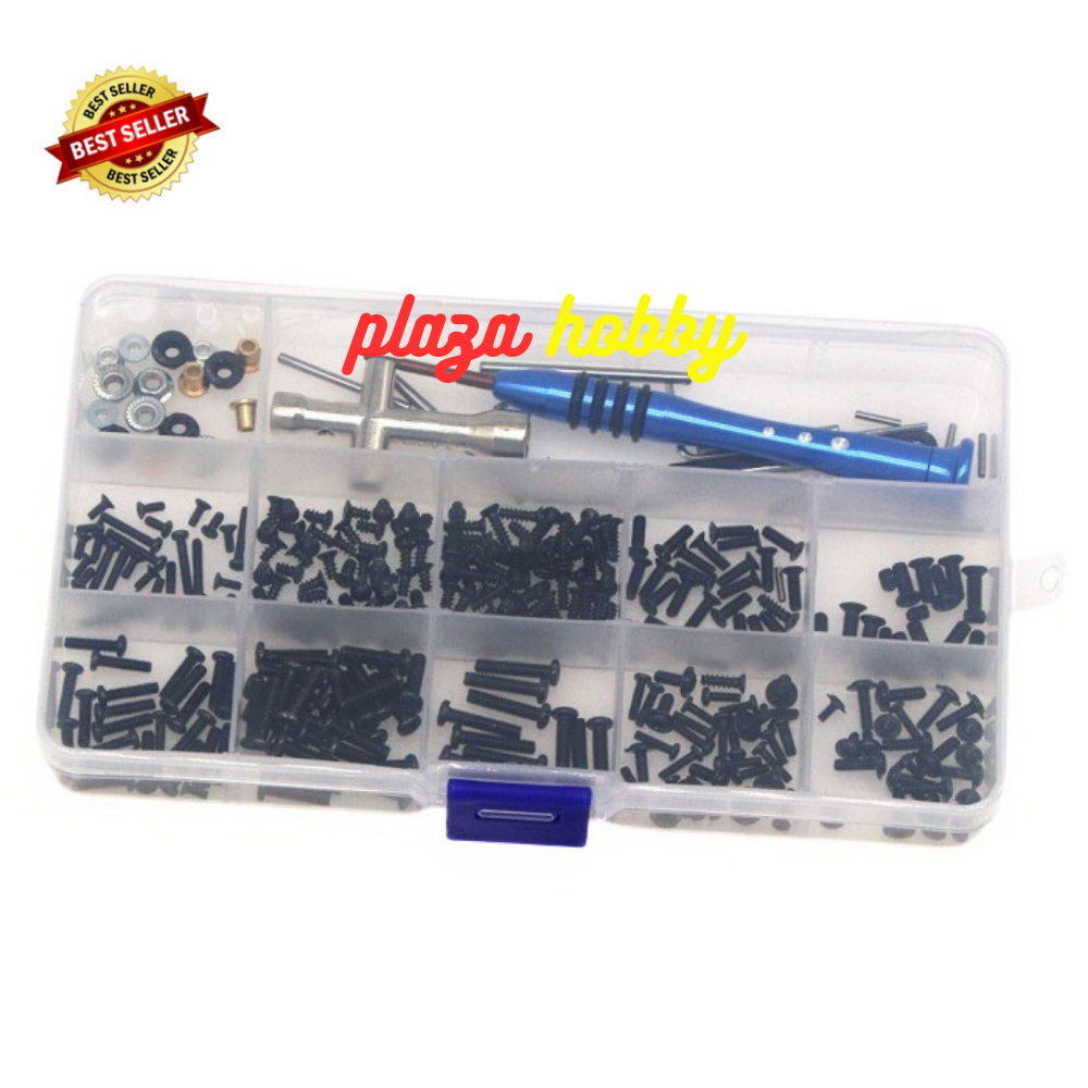 baut mur set lengkap mobil rc car wltoys 144001 144010 124007 124008 WL