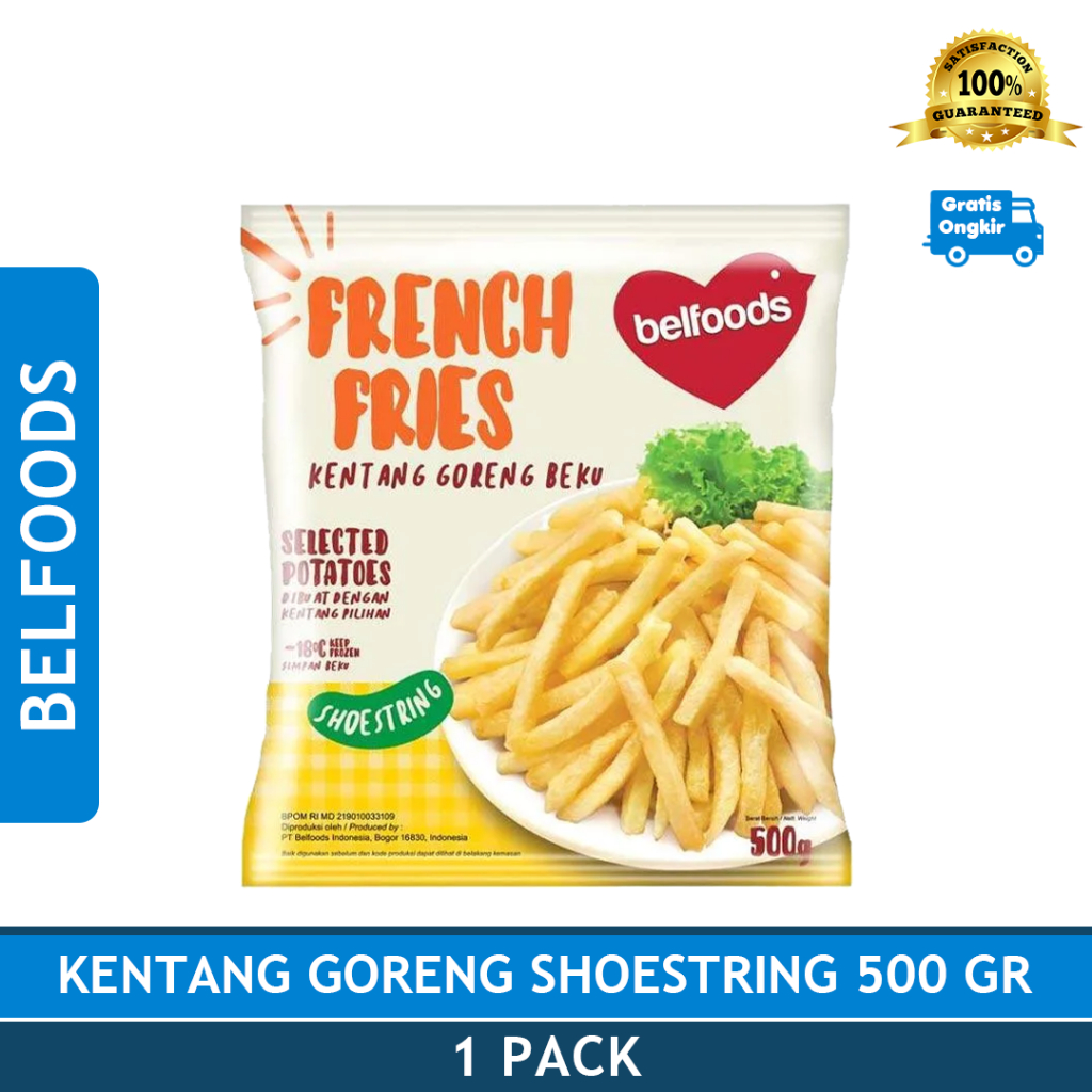 

Belfoods Kentang Goreng Shoestring 500 gr