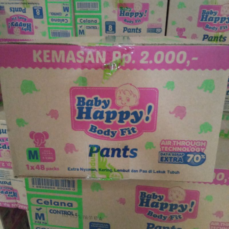Baby happy renceng 1 dus pempes murah