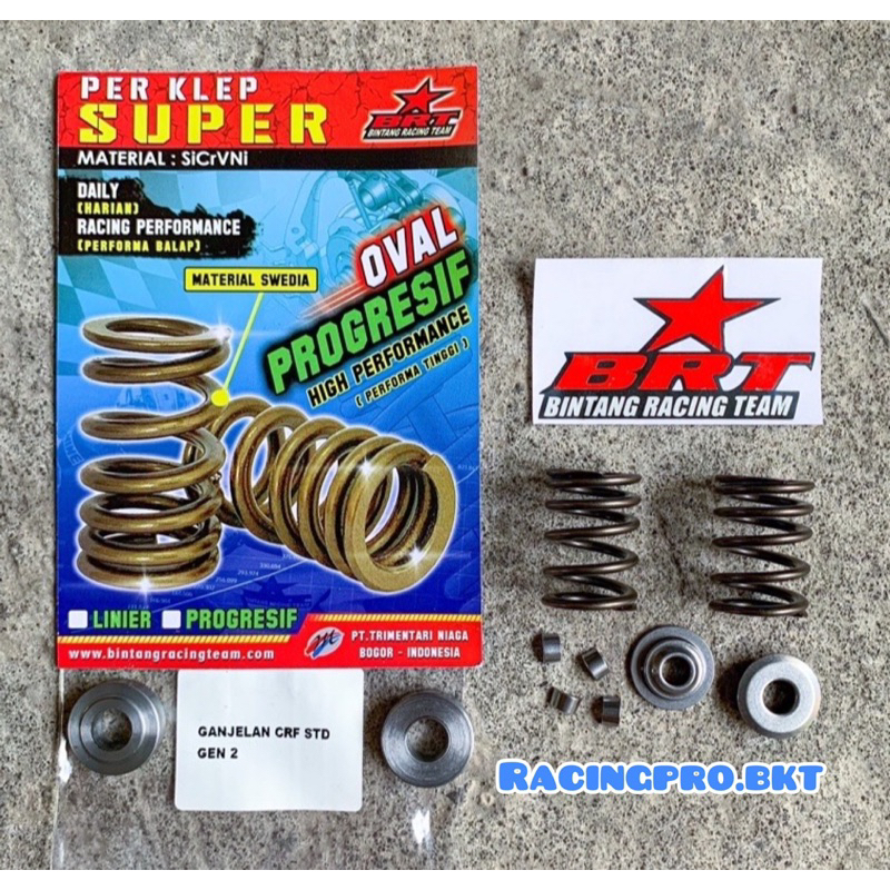Paket PER KLEP BRT CRF 150 Progresif GEN 2 CRF150