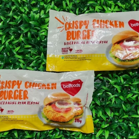 

Belfoods Crispy Chicken Burger - berat 315 gr