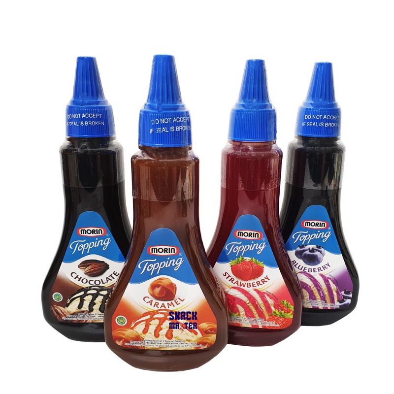 

MORIN TOPPING 310 GRAM - MORIN Selai Topping 310gr ALL VARIAN ( RASA CHOCOLATE / KARAMEL / STRAWBERRY / BLUEBERRY )