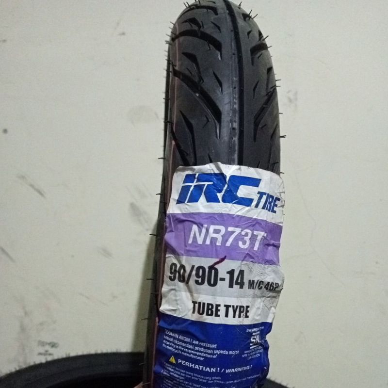 IRC 90/90-14 NR73T BAN LUAR IRC TUBETYPE RING 14 Ban Luar Belakang Motor Beat Vario Mio Spacy Scoopy