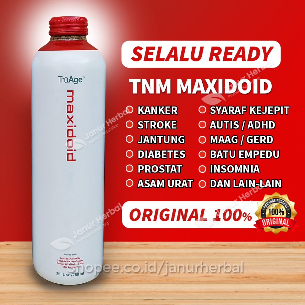 Maxidoid Tahitian Noni 750ml Asli Bergaransi / Maxidoid Original
