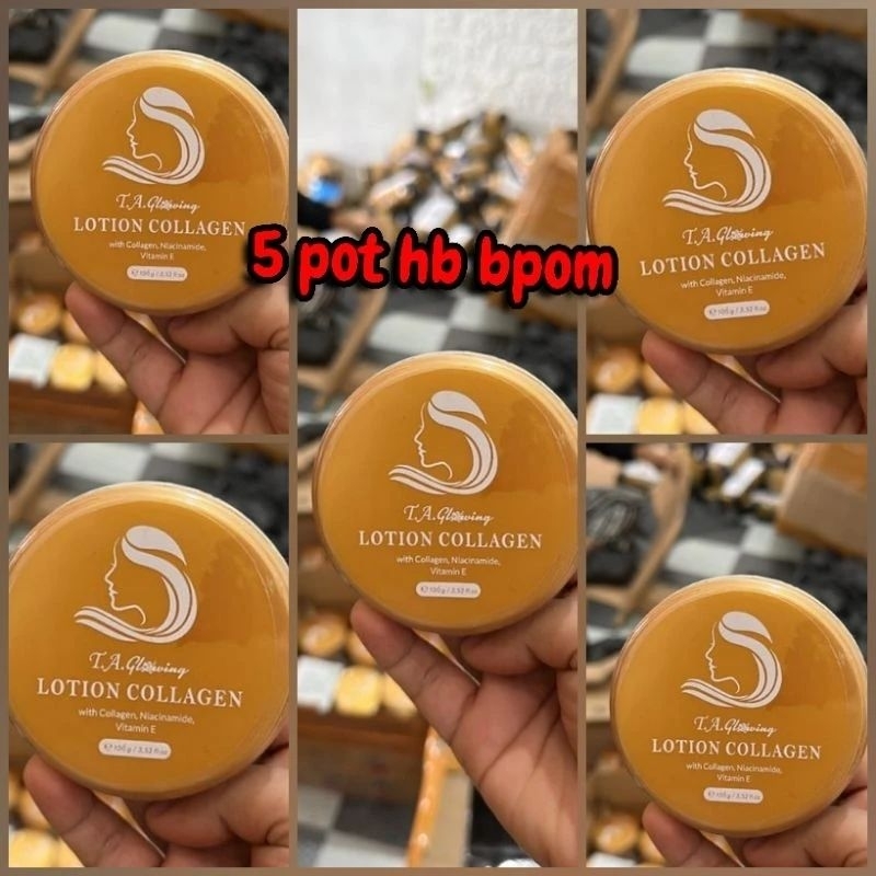 5pc LOTION TA GLOW / HB BPOM TA COLLAGEN