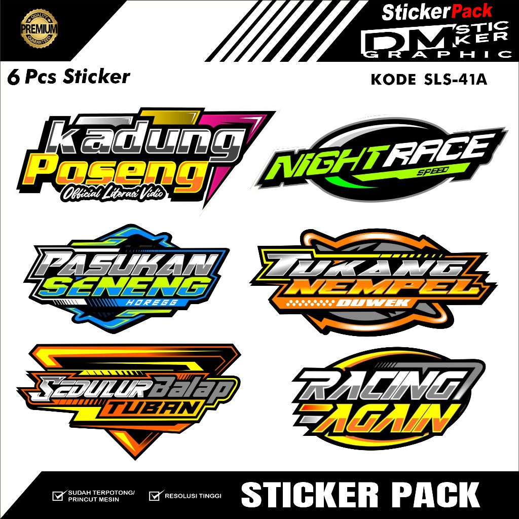 

STICKER TREND TIKTOK HOLOGRAM 10 RIBU DAPAT 6 PCS KODE SLS-41