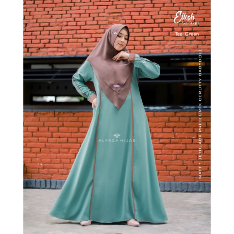 Ellish Set Syar'I Alfasa Hijab