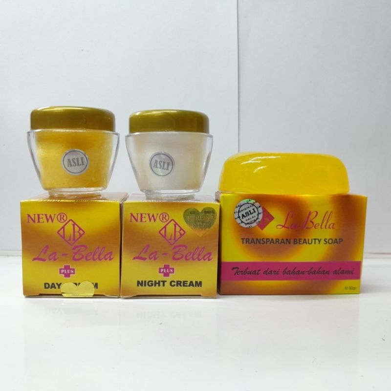 PAKET CREAM+SABUN LA-BELLA PLUS BPOM