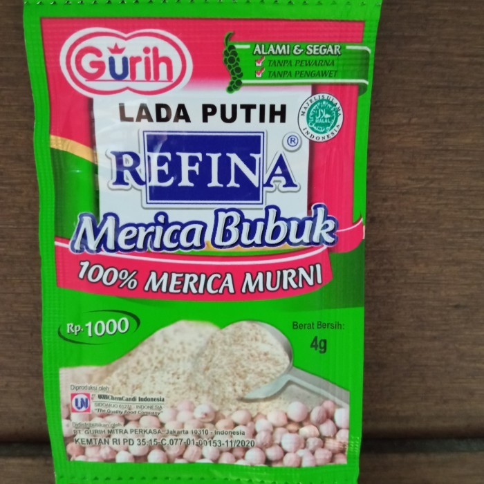 

Refina Merica Bubuk 4gr