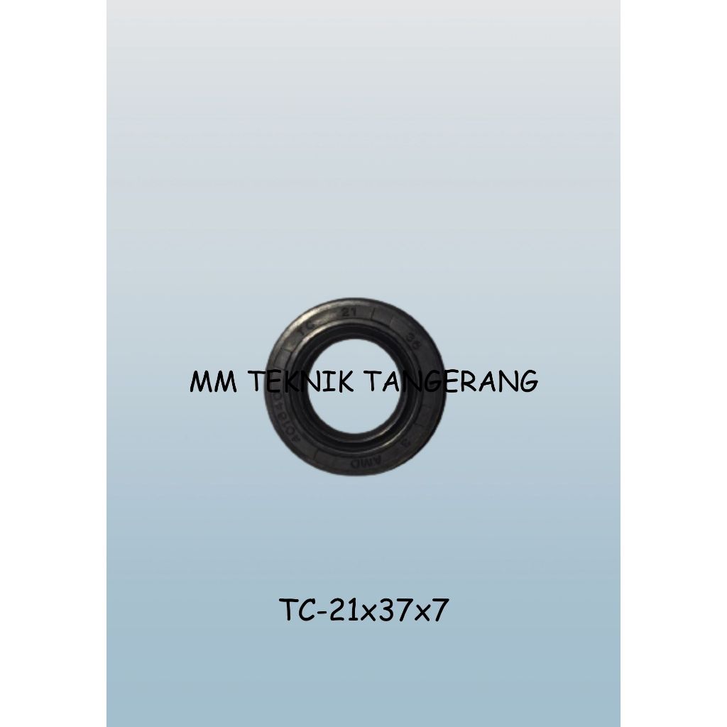 Oil seal TC 21x37x7 21 x 37 x 7 karet oli sil shock breaker 21 37 7