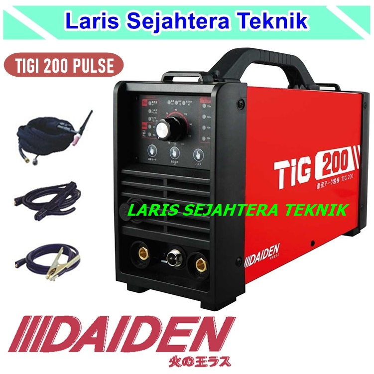 Mesin Las Daiden Argon TIG 200 PULSE Daiden Original Japan TIGI 200 Stainless