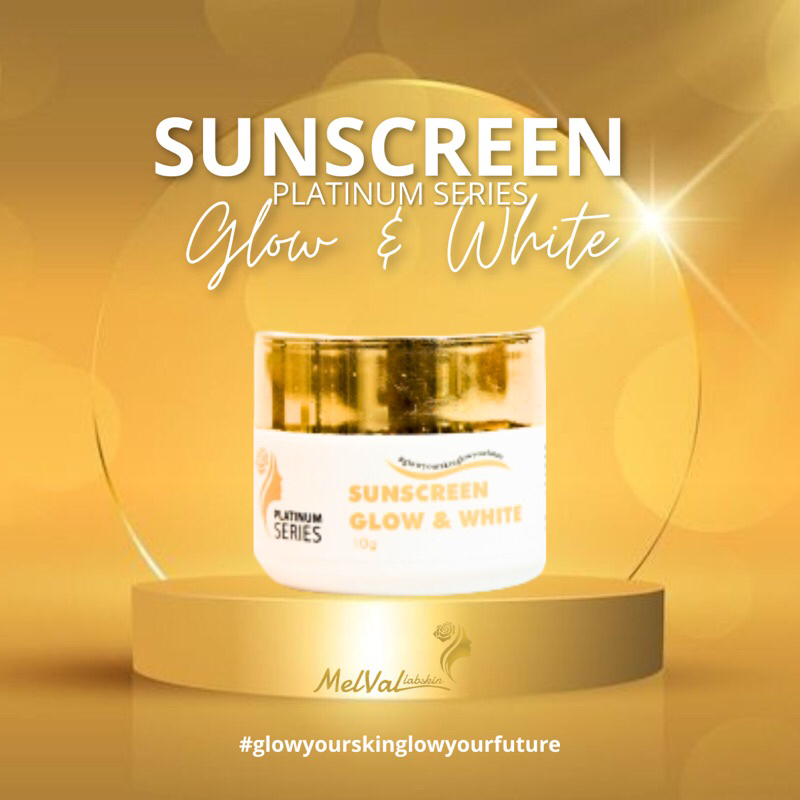 SUNSCREEN GLOW AND WHITE (Platinum Series)