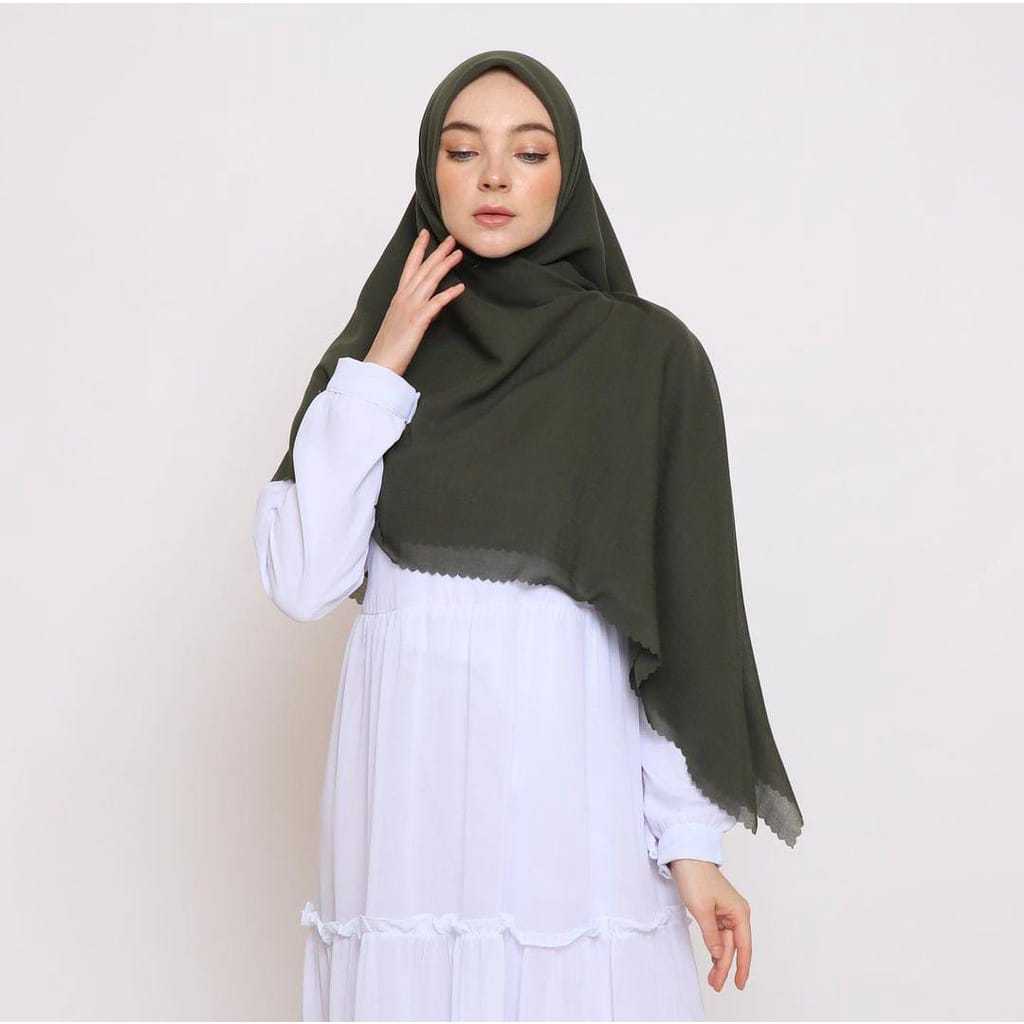 Segiempat Voal Syari Jilbab Voal Paris Premium Lasercut By Adeeva Hijab Segi Empat Voal Jilbab Jumbo