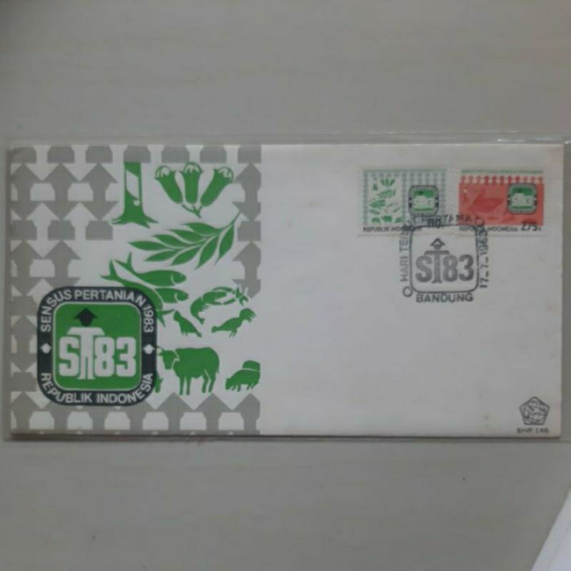 

Perangko prangko SHP 1983 Sensus Pertanian