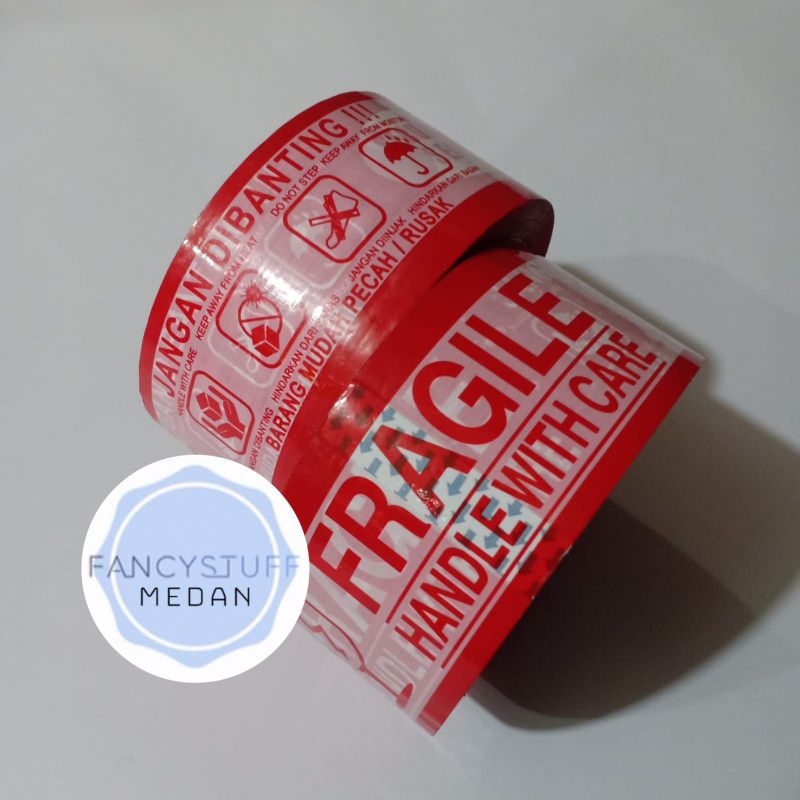 

Fancystuff - lakban cetakan FRAGILE