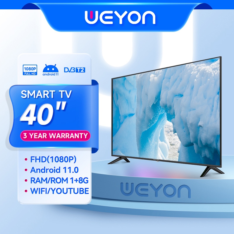 WEYON TV Smart 40 Inch TV LED Digital TV FHD-WIFI 3 Tahun Garansi