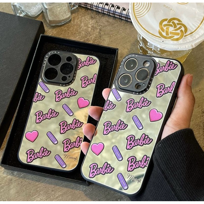 CASING BARBIE CASETIFY HARDCASE IPHONE 14 PROMAX  14 PRO 14+ 14 13MINI 13 PROMAX  13 PRO  13 12 MINI