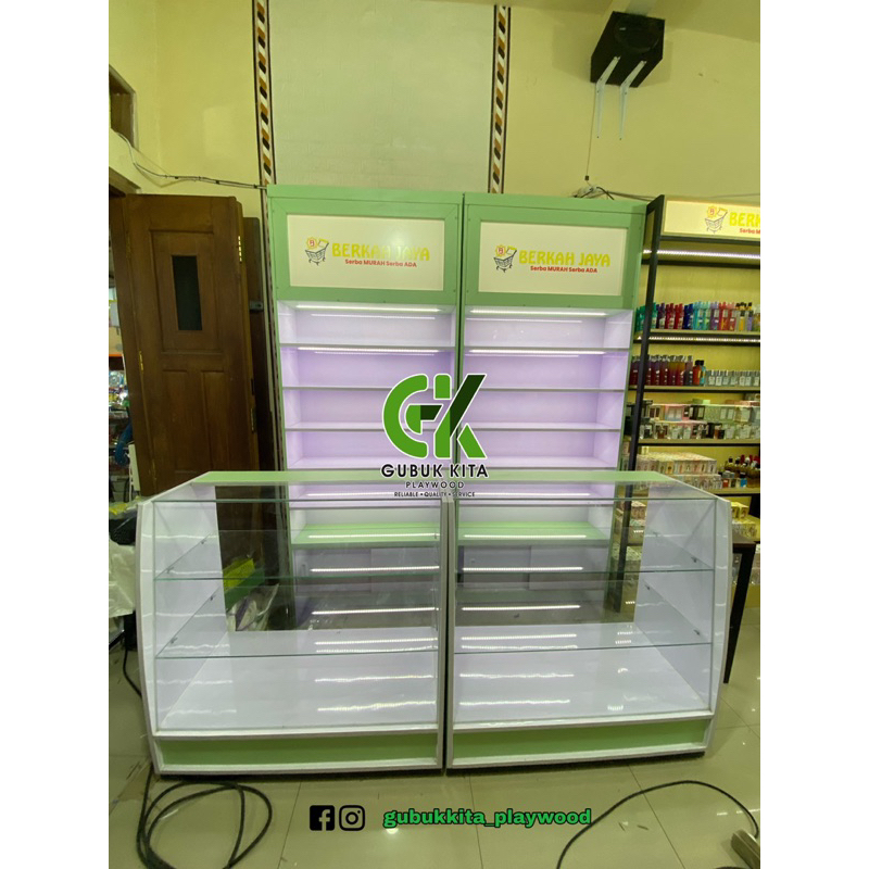 Etalase Kosmetik murah berkwalitas