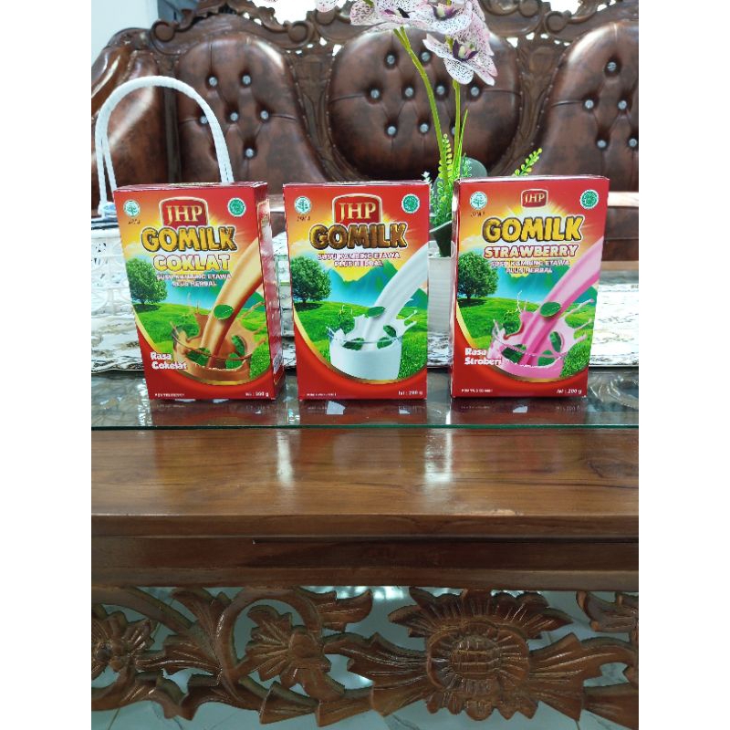 

susu kambing etawa plus herbal Gomilk (200gram)