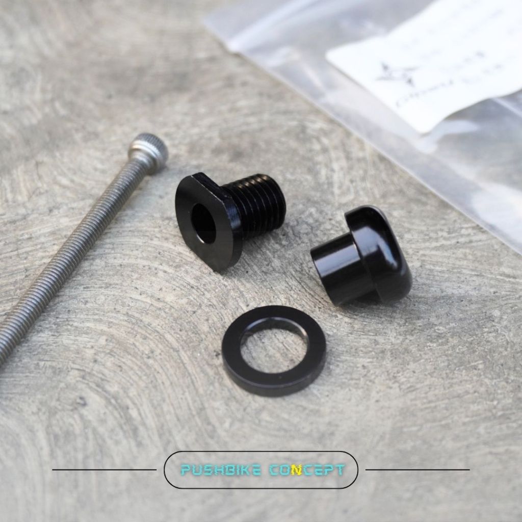 Adaptor Kit set konversi Strider STR Old 95mm Gipsy Pushbike Balance Bike