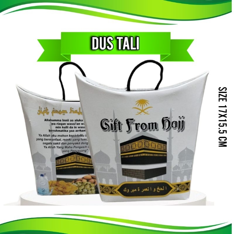 

dus tali paperbag dus Gf oleh oleh haji