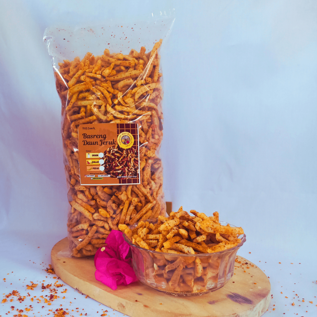 

BASRENG DAUN JERUK RASA PEDAS LEGIT 500gr