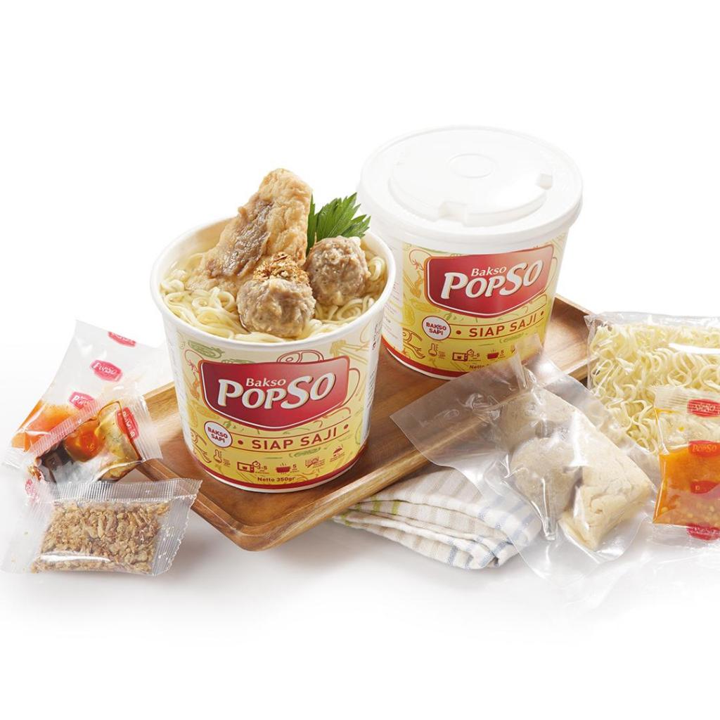 

Bakso Cup PopSo Paket isi 6 cup 350 gr x 6 cup 2100 Original