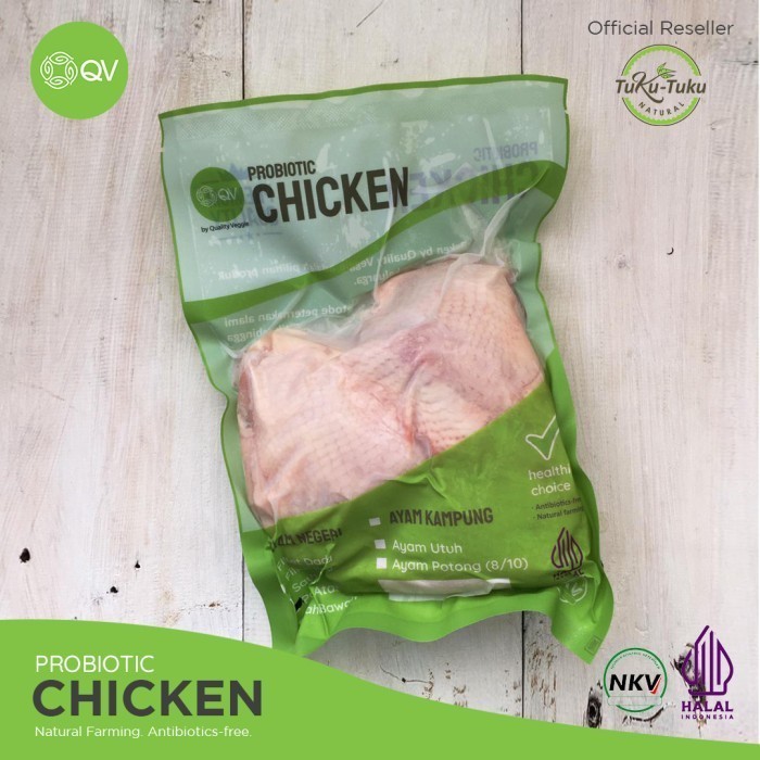 

Paha Atas Ayam Probiotik QV Chicken - Frozen