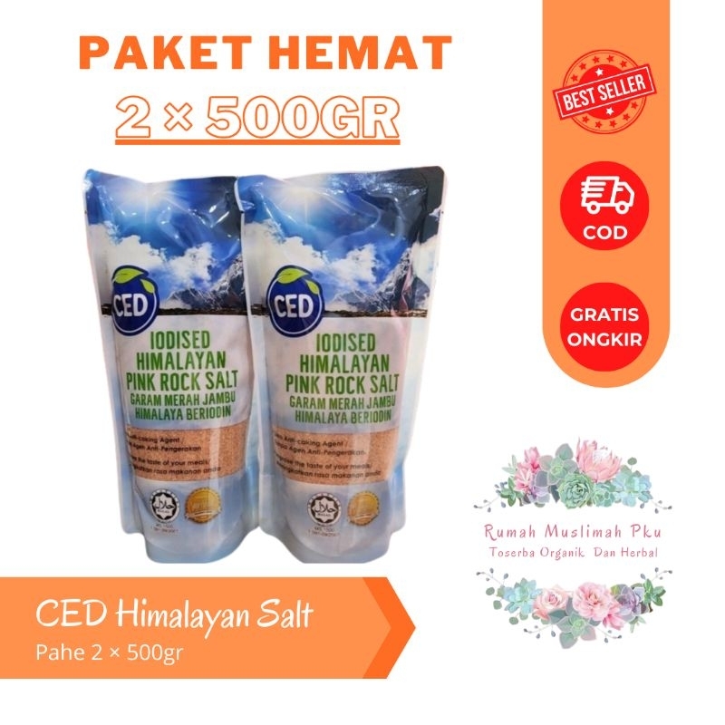 

HIMALAYAN SALT / GARAM HIMALAYA (PaHe 2 × 500gr)