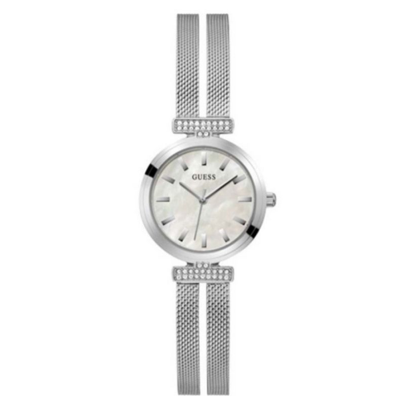 GUESS GW0471L1 Jam Tangan Analog Wanita Silver Original Garansi Resmi 1 Tahun
