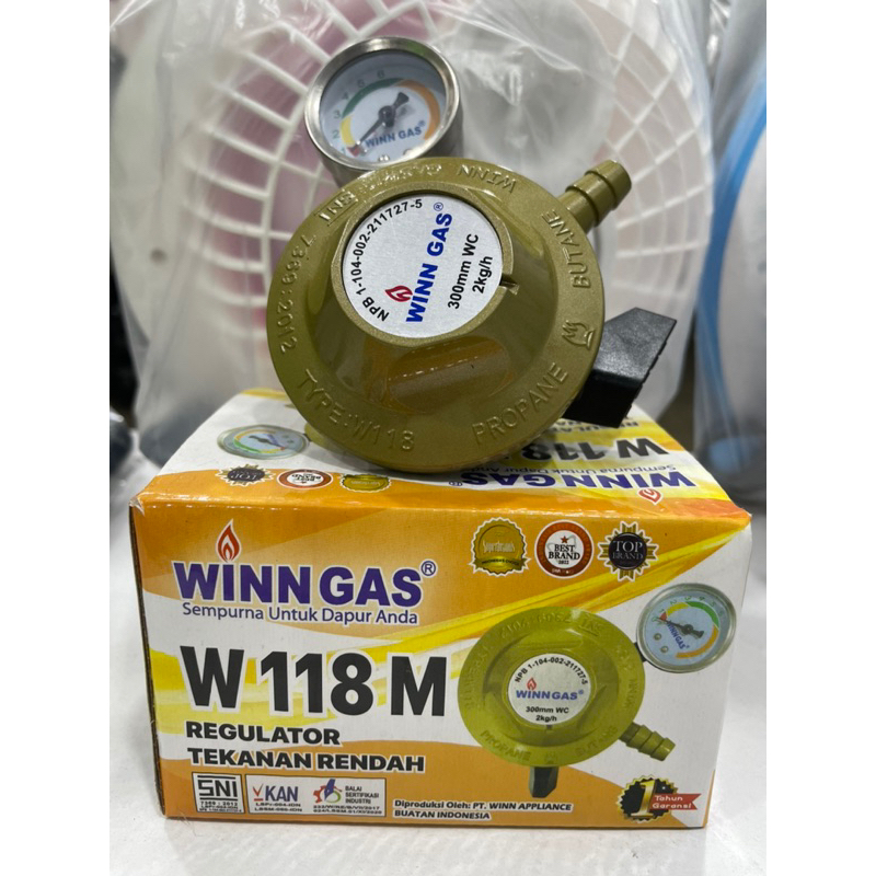 Regulator Winn Gas W118 Non Meter  & W118 Meter