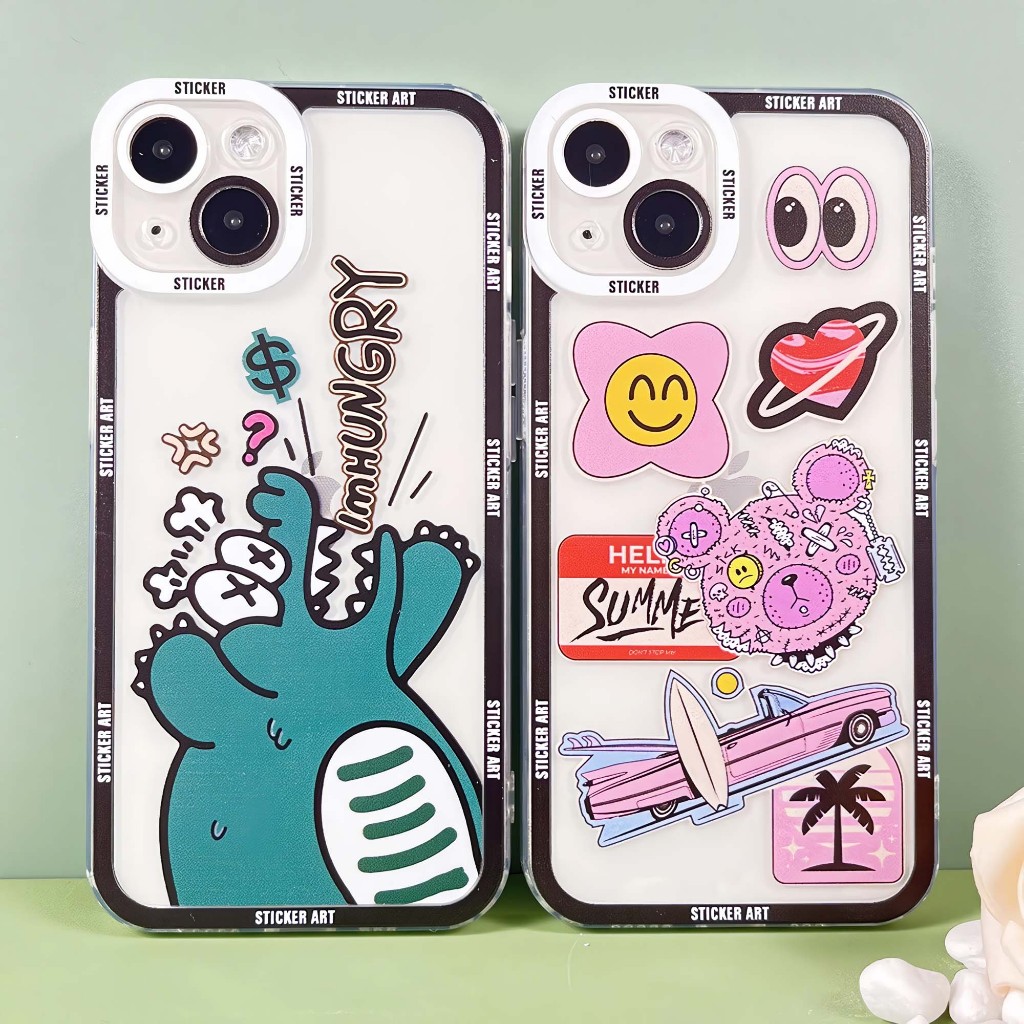 ARDC#410 Casing Clear Bening Untuk Semua Type Handphone VIVO Y27 - Y36 - Y35 - V27 - V27E - V23 - V2