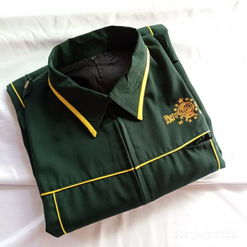 Jasket NU Jaket NU Jasket NU Hijau Army Full Furing Saku Dalem