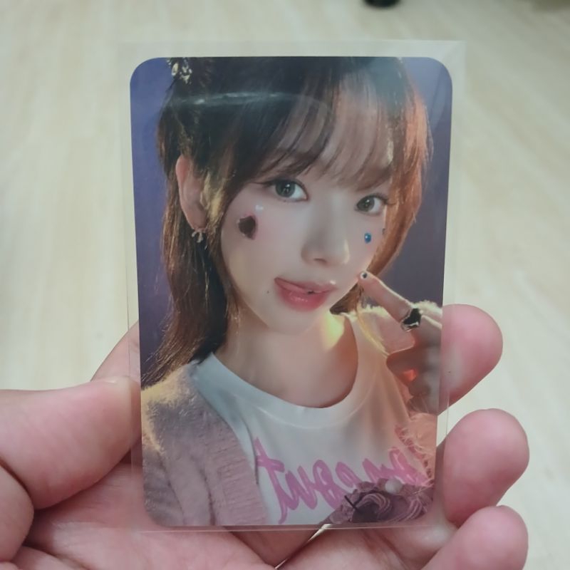 KARINA AESPA PHOTOCARDS PC POB POINT STICKER OFFICIAL MURAH