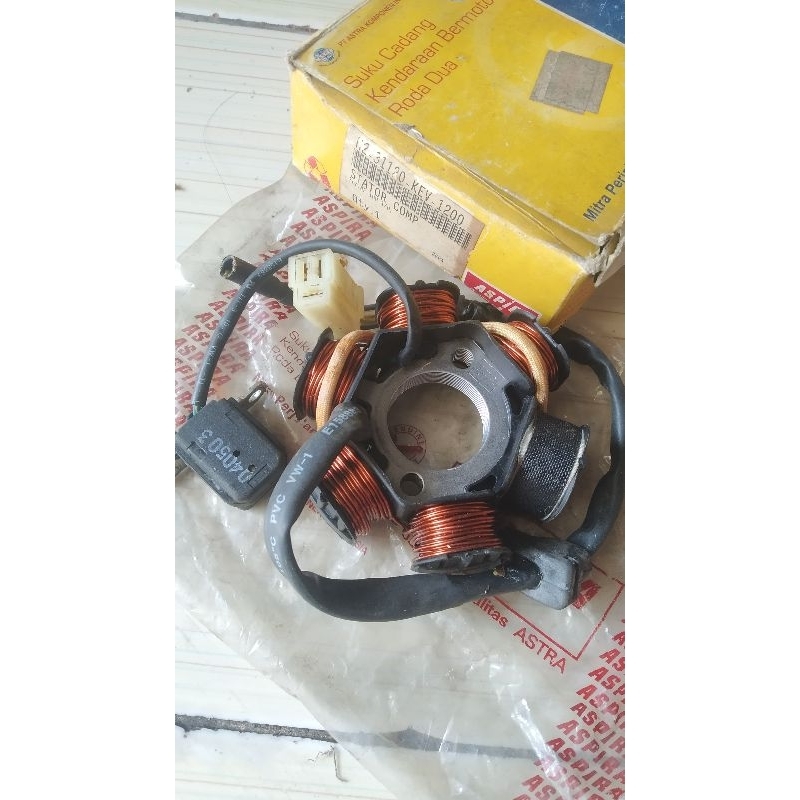 Sepul spul pengapian assy Honda supra x 100 lama original