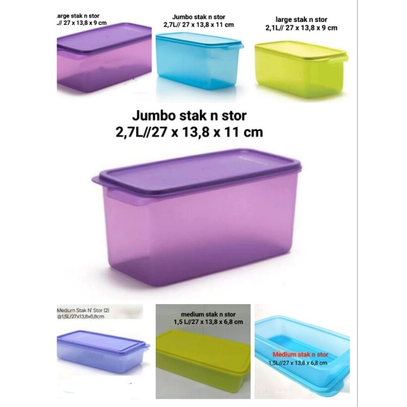 Stak N stor Tupperware