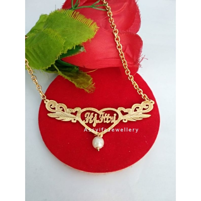 Kalung  Unik/Kalung Ukir Nama/Kalung Nama Sendiri