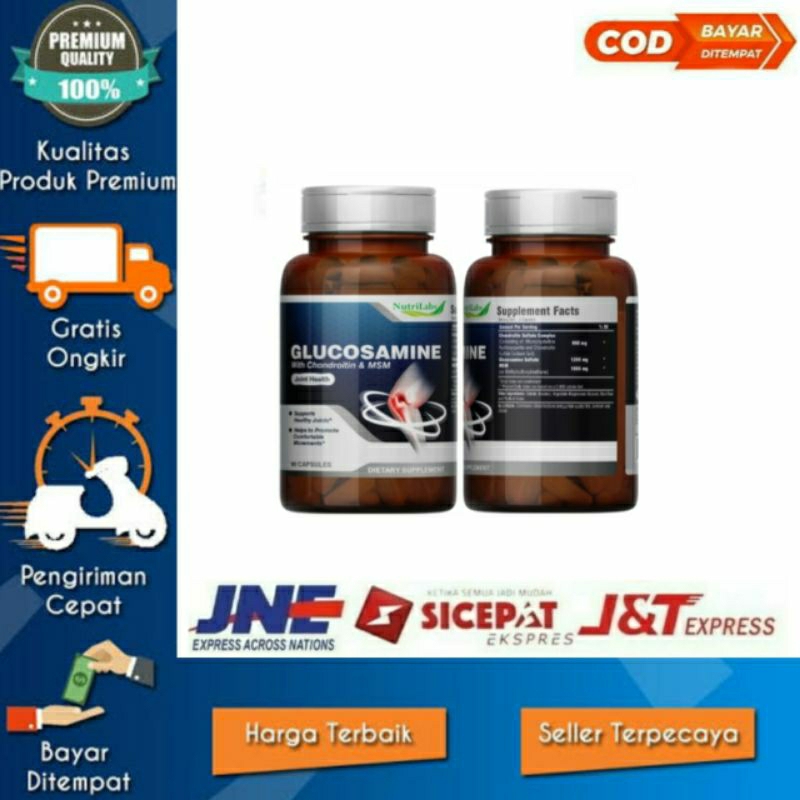 Nutrilabs Glucosamine Chondroitin & MSM - 90 Capsule
