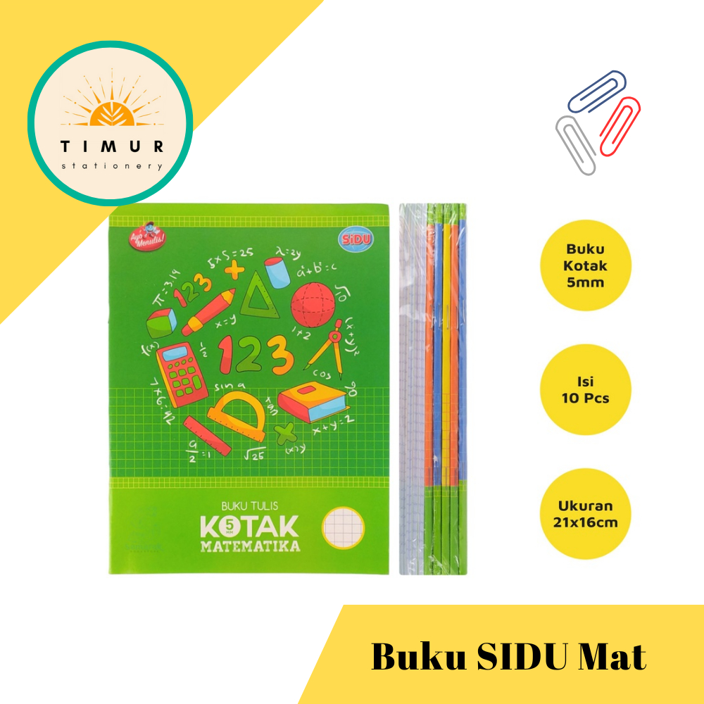 

Buku Kotak Kecil Matematika SIDU per Pak