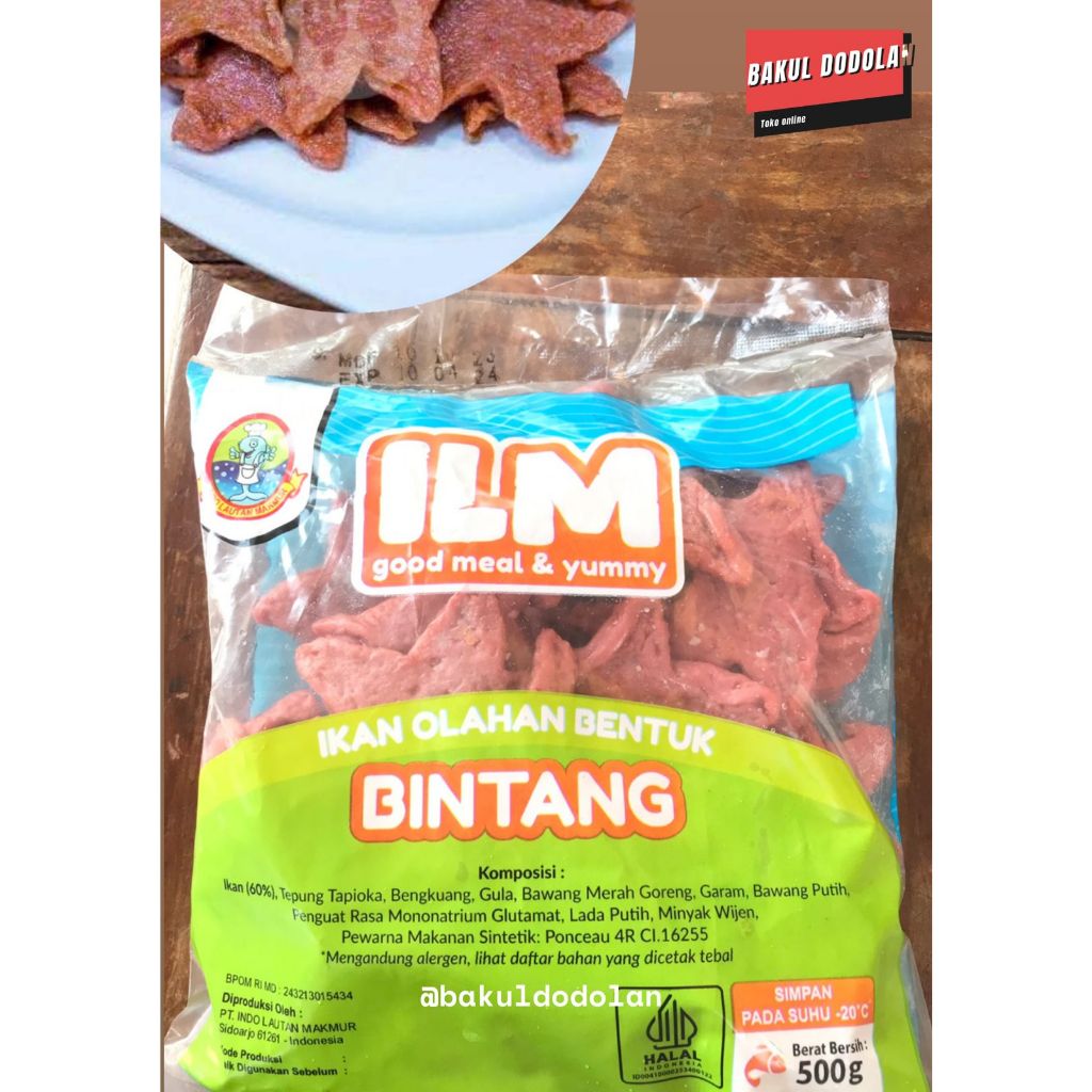 

ILM Sosis Bintang Olahan Ikan 500g #FROZENFOODMURAH #FROZENFOOD