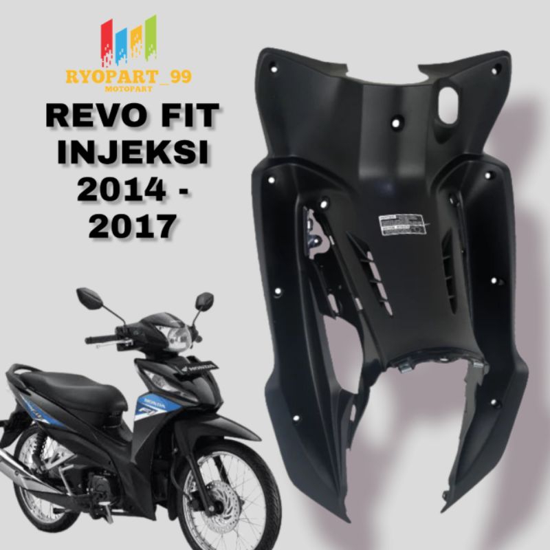 Legshield dek tengah Revo fit injeksi 2014 2017