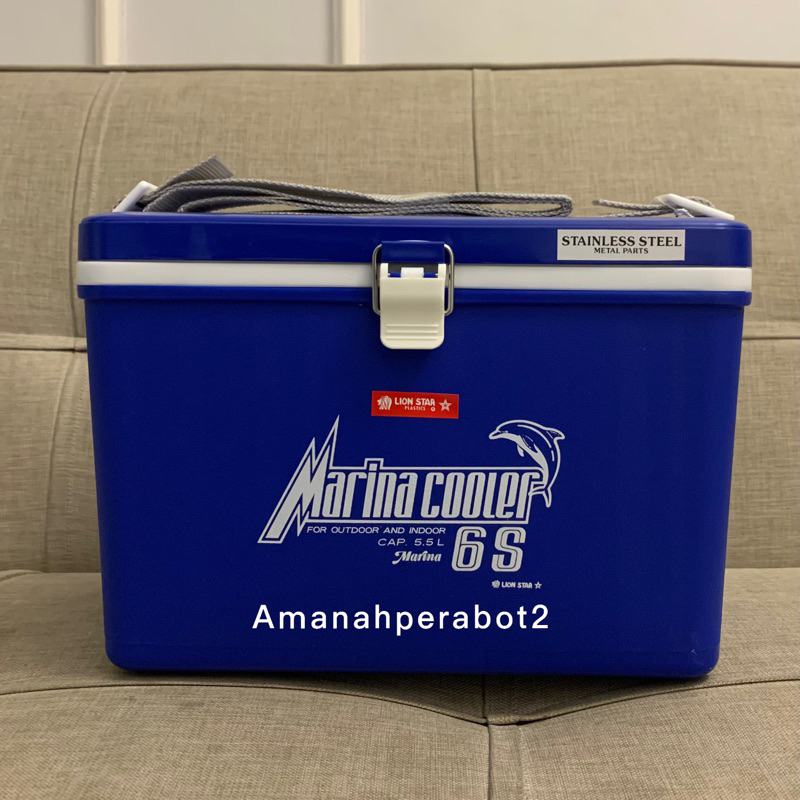 Lion Star Marina box Cooler 5,5 Liter Tempat Penyimpanan box es Lion Star