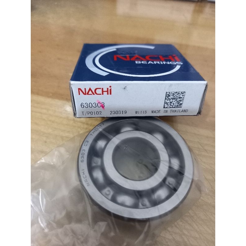 Ball bearing 6303 C3 NACHI